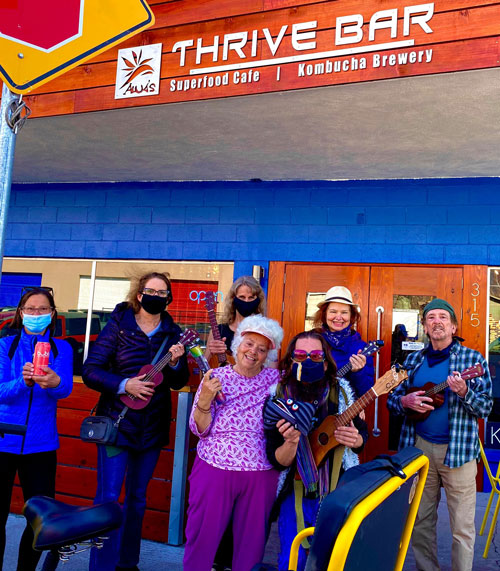 Ukulele at Thrive Bar